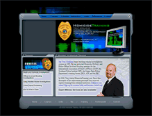 Tablet Screenshot of homicidetraining.com